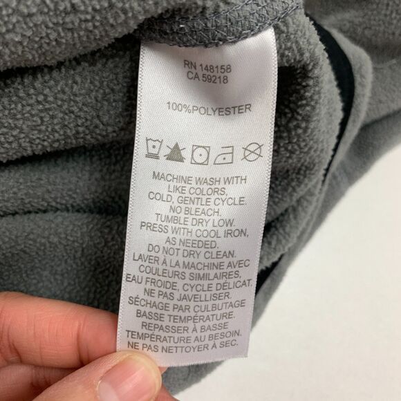 Pendleton Whiskey Fleece Jacket Womens S Small Grey Let Er Buck Full Zip Pockets - Picture 10 of 12